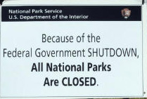ParksShutdownSign